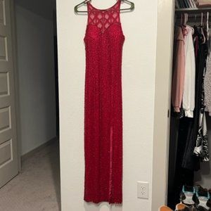 Red Formal Tootsies Dress Size XS
